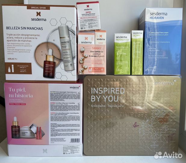 Sesderma крем для глаз, скраб, пенка, сыворотка