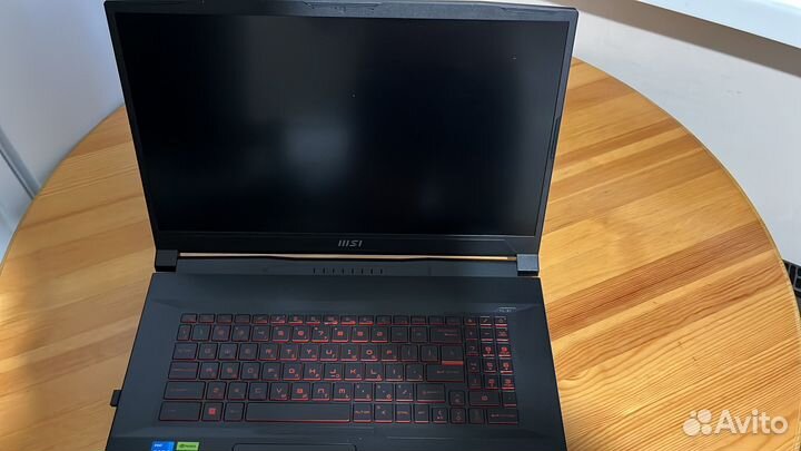 Игровой ноутбук msi katana