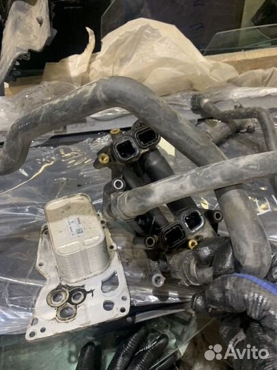 Тройник системы охлаждения Бмв n47 2.0d