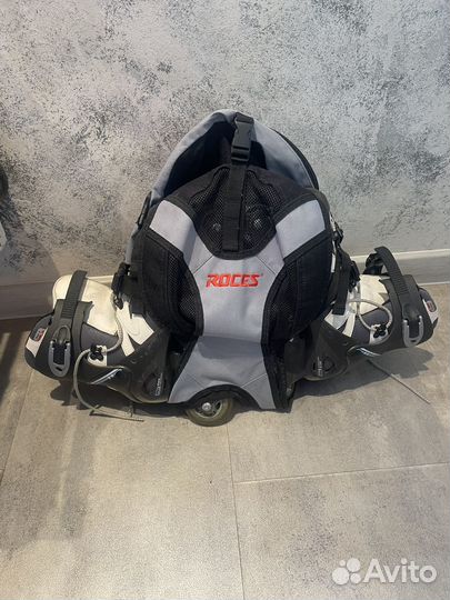 Роликовые коньки женские salomon 41р-р