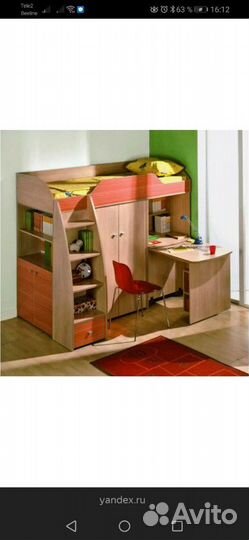 Кровать-чердак