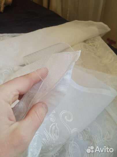 Hoвaя Тюль с Узорами 280х280см