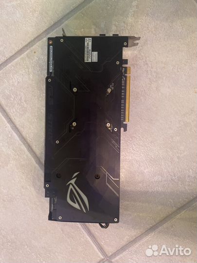 Видеокарта Asus rog strix RX 580 8gb