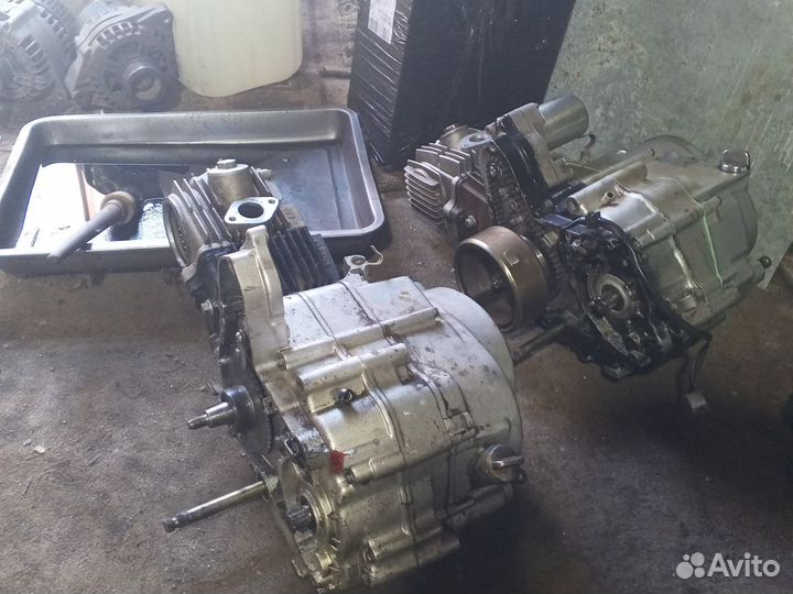 Двигатель на мопед viper (полуавтомат)