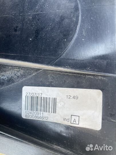 LADA Largus Задний Левый Фонарь