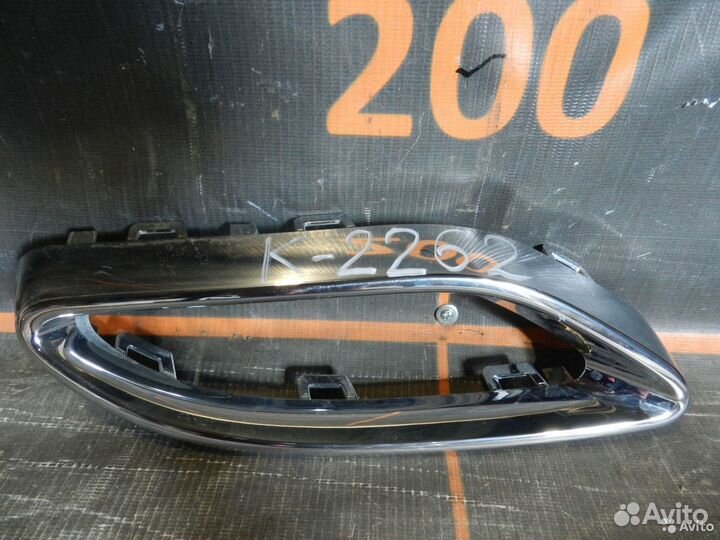 Накладка насадки выхлопной-Mercedes-Benz GLE W166