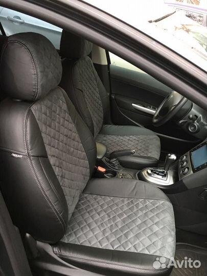 Чехлы Автопилот экокожа + алькантара. Оригинал