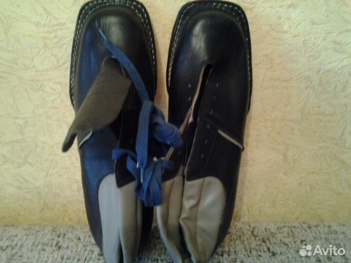 Ботинки лыжные кожаные новые 40,41,42 разм