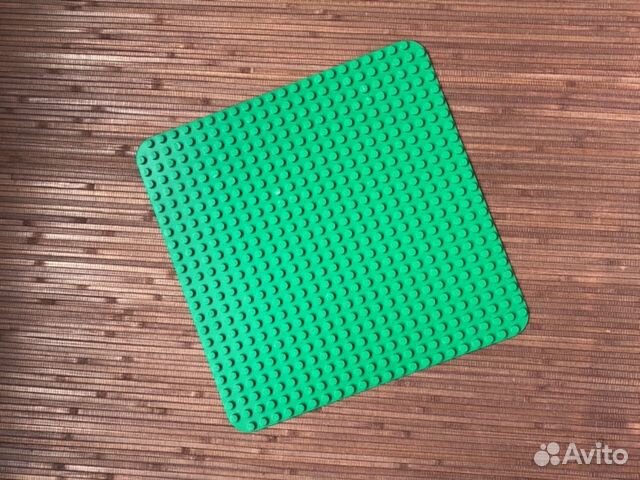Lego duplo пластина зеленая 2304 38*38 Лего дупло