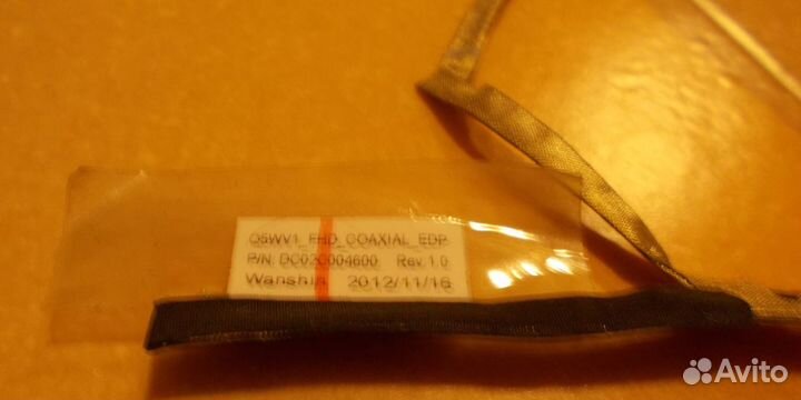 Шлейф матрицы Acer v3-571G DC02C004600