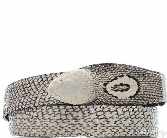 Ремень из кожи кобры