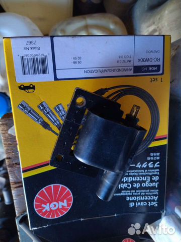 Катушка зажигания матиз