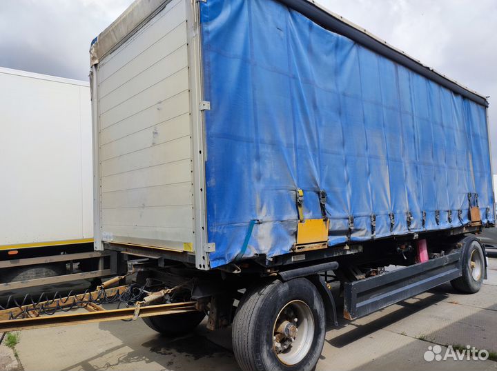 Прицеп шторный Krone AZW 18, 2000