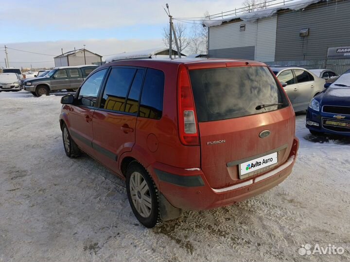 Ford Fusion 1.6 МТ, 2008, 225 000 км