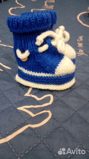 Комбинезон вязаный ручной работы