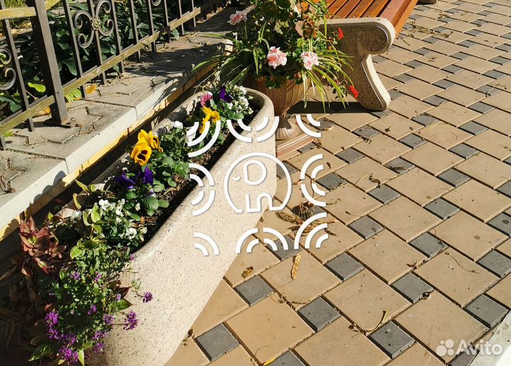 Цветник бетонный «Сицилия» напрямую с цеха