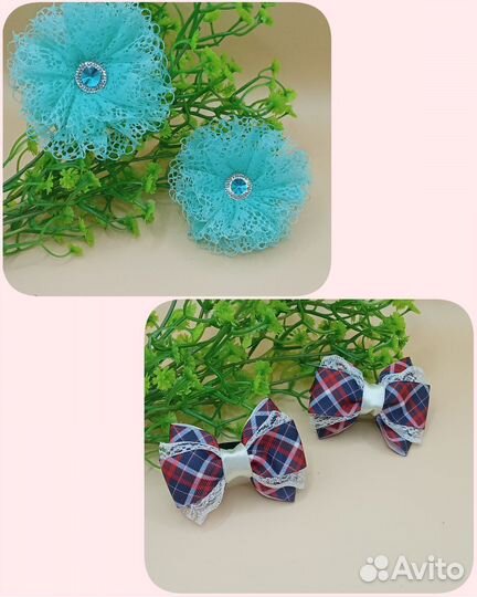 Резинки для волос ручной работы