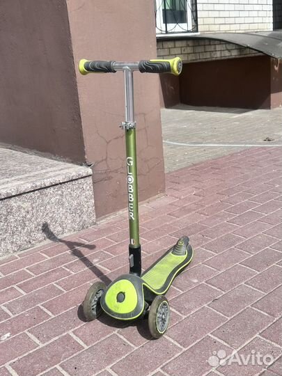 Самокат трехколесный globber elite deluxe lights