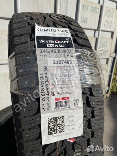 Kumho WinterCraft Ice Wi32 245/45 R19 102T