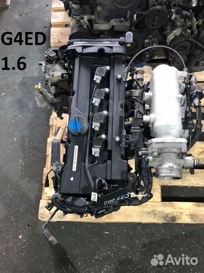 Двигатель Hyundai 1.6 c Максимальной гарантией
