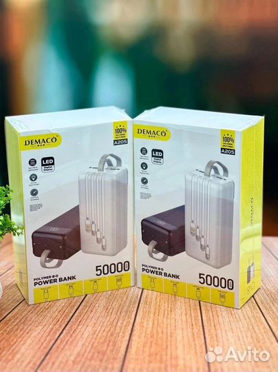 Внешний аккумулятор Demaco A205 50000 mah