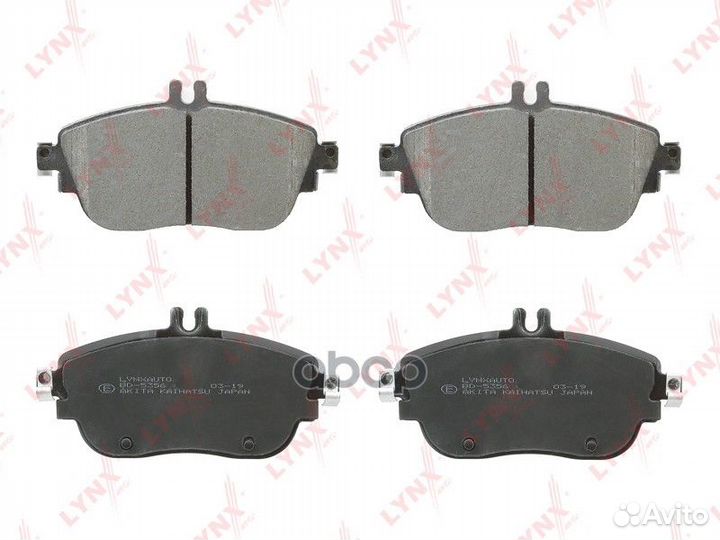 Колодки тормозные дисковые перед BD5356 LYN