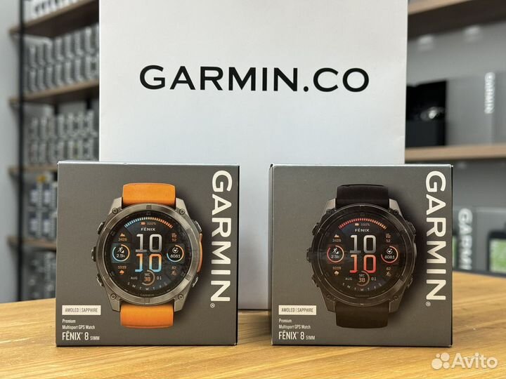 Garmin Fenix 8 Amoled, Solar, Sapphire