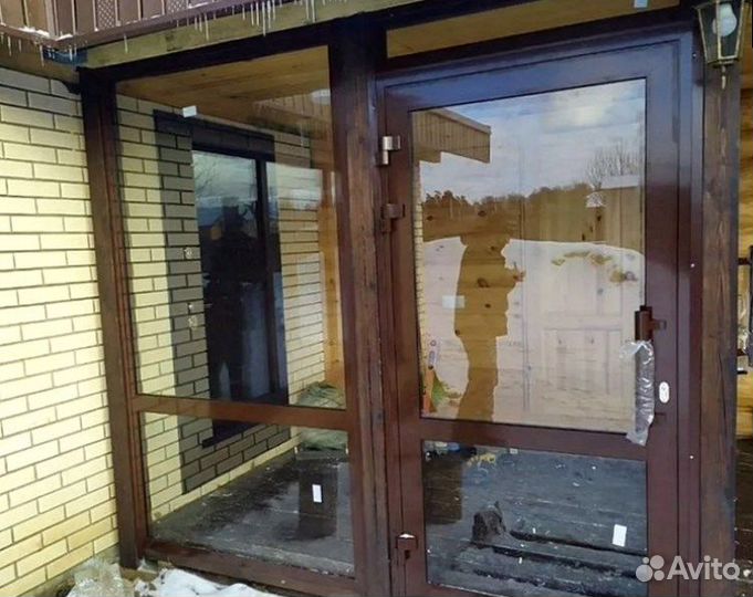 Дверь пвх и алюминий(входная группа)