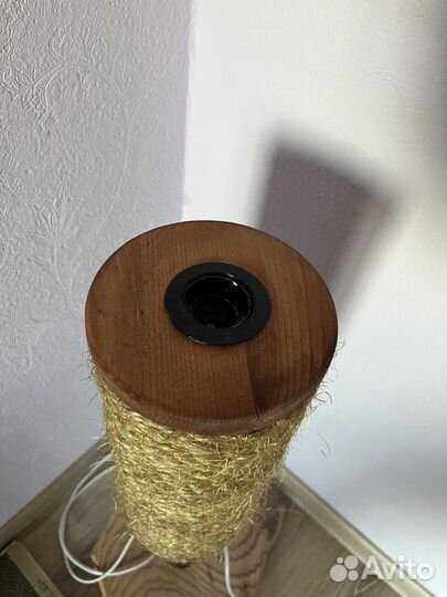 Когтеточка торшер светильник новый