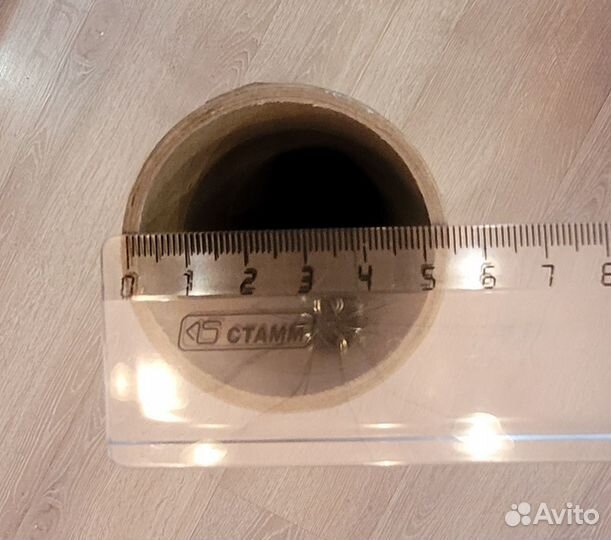 Тубус картонный с крышкой