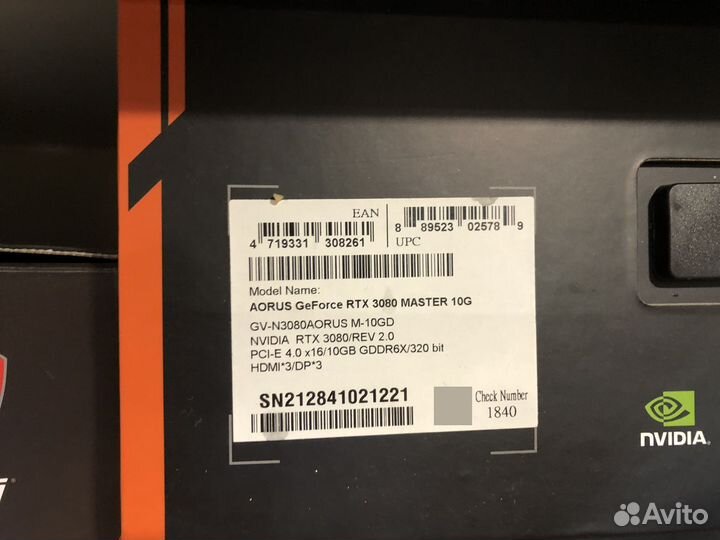 RTX3080 4 шт. и куча комплектующих