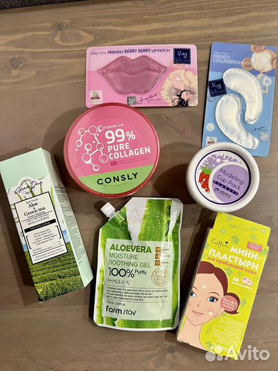 Корейкая косметика для лица пакетом/набором