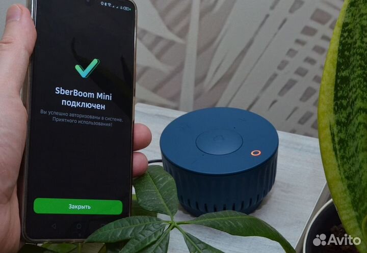Умная колонка sberboom mini