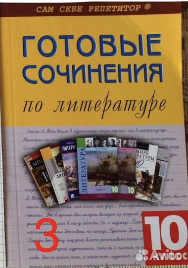Готовые сочинения по литературе. 10 класс