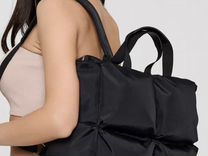 Рюкзак -сумка PUff (пуф) чёрный