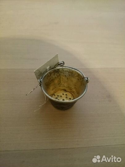 Ситечко чайное серебро 875 пробы