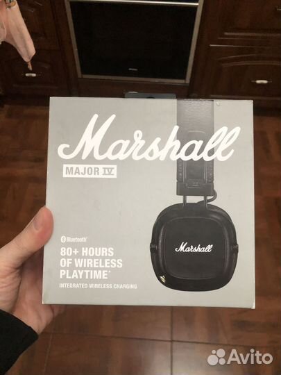 Беспроводные наушники marshall major 4