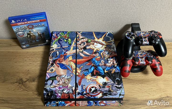 Приставка Playstation 4 PS4 Fat 500 Gb + игра