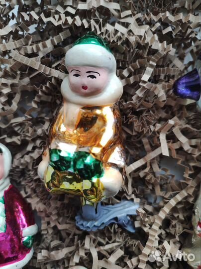 Ёлочные игрушки СССР