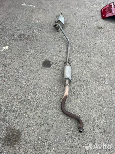 Глушитель в сборе Chevrolet Aveo седан 1 2008