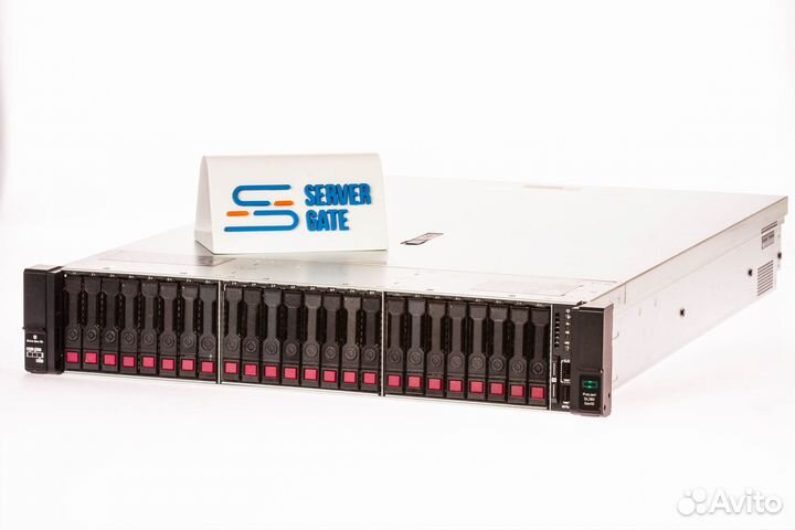 Сервер HP DL380 Gen10 24SFF 2xGold 6136 64GB