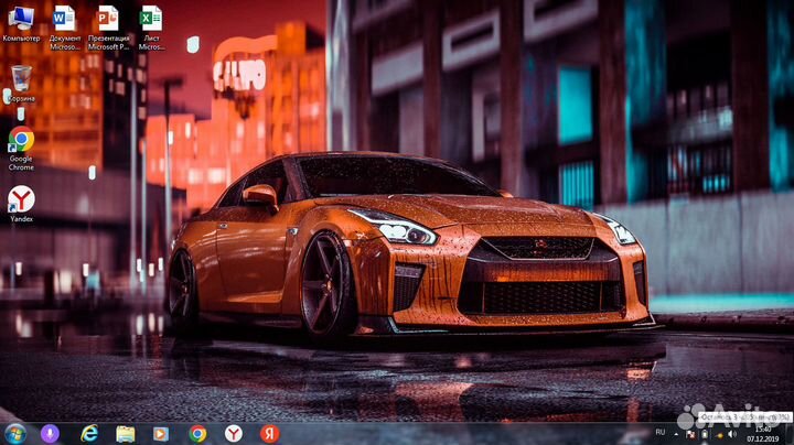 Ноутбук Lenovo G550 intel/4гб/SSD 120гб/win7