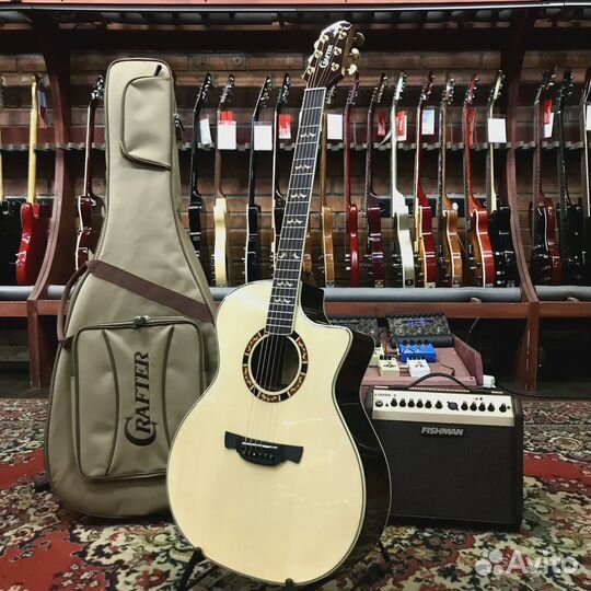 Электроакустическая гитара Crafter STG G-22ce Gran