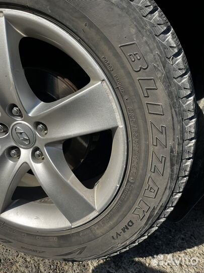 Диски с резиной R18 5x114.3 Hyundai оригинал