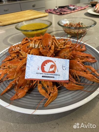 Живые и варёные раки