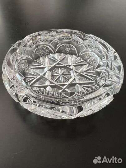 Пепельница СССР хрусталь