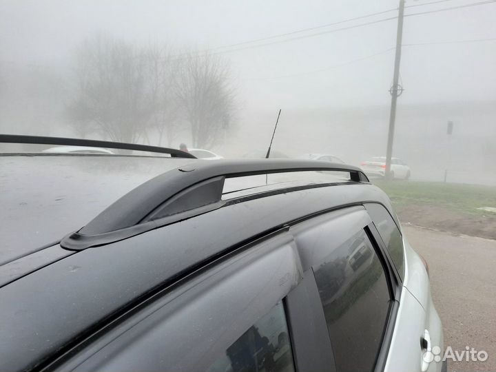 Рейлинги на крышу Renault Kaptur, черные, Турция