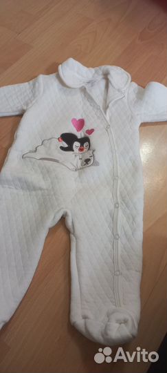 Детская одежда(комбинезоны)пакетом 62-74