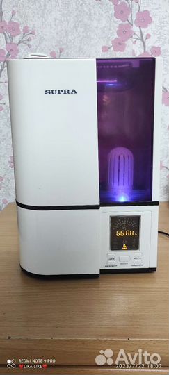 Увлажнитель воздуха Supra HDS-204