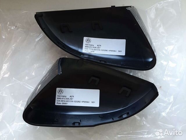 Накладки на зеркала карбон 6R0072530Z57